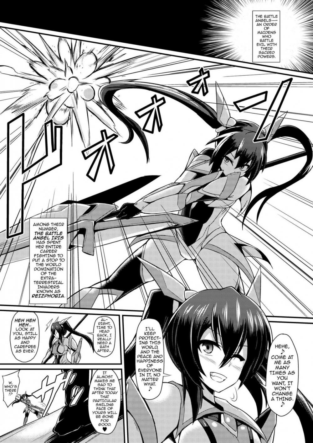 Hentai Manga Comic-Battle Angel Iris ~The Brainwashing and Remodeling of a Pure Maiden's Flesh~-Read-2